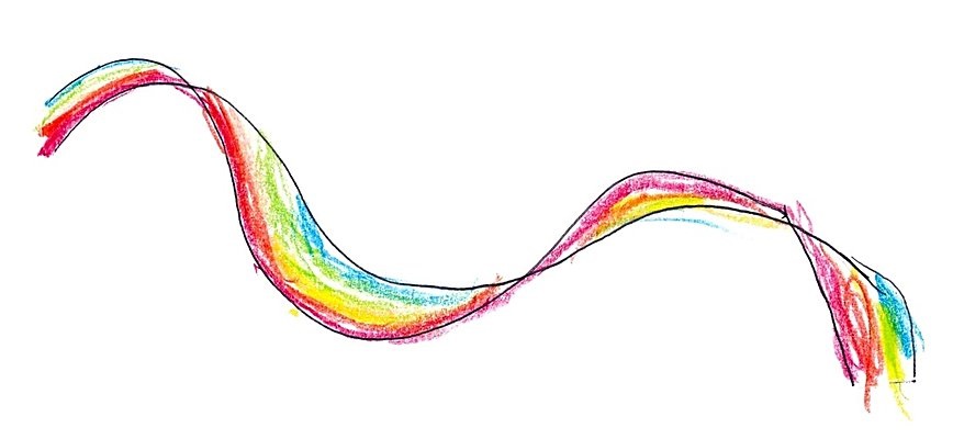 Rainbow ribbon Rainbow ribbon