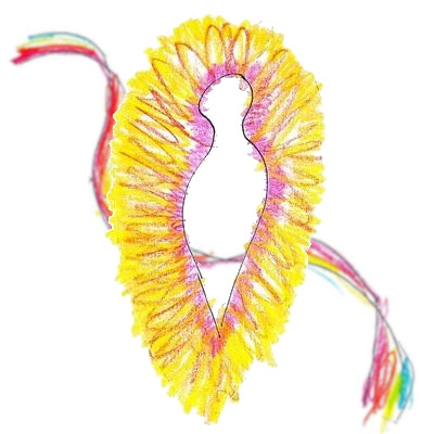 Candy-rainbow aura