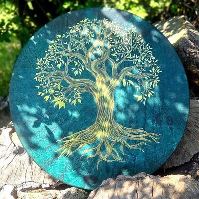 Tree of Life Shamanic Drum