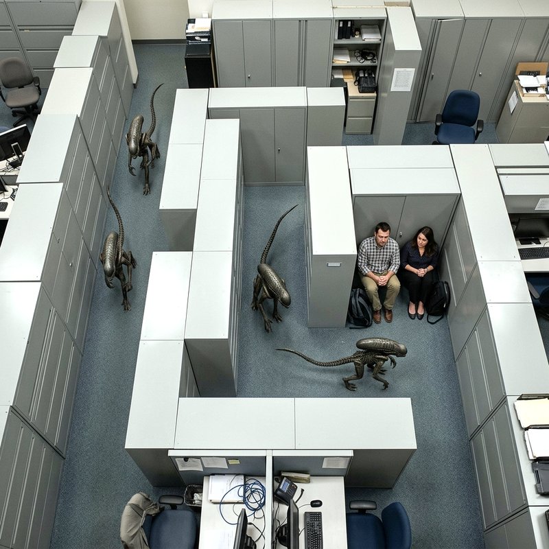 Aliens in the office